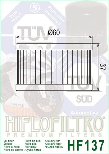 Hiflo Ölfliter HF137