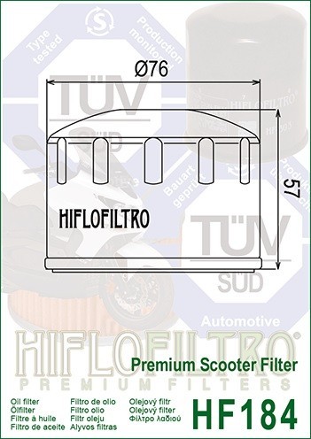 Hiflo Ölfliter HF184