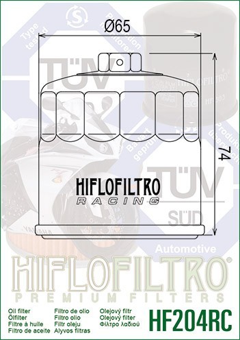 Hiflo Ölfliter HF204RC