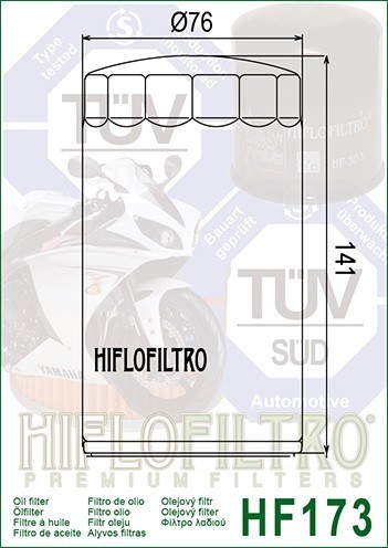 Hiflo Ölfliter HF173C