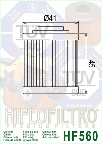 Hiflo Ölfliter HF560