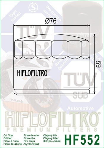 Hiflo Ölfliter HF552