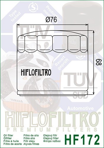 Hiflo Ölfliter HF172C