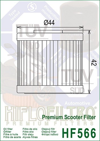 Hiflo Ölfliter HF566