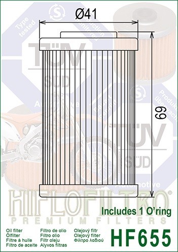 Hiflo Ölfliter HF655