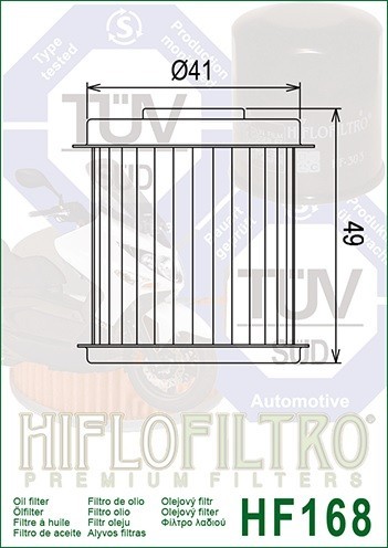 Hiflo Ölfliter HF168
