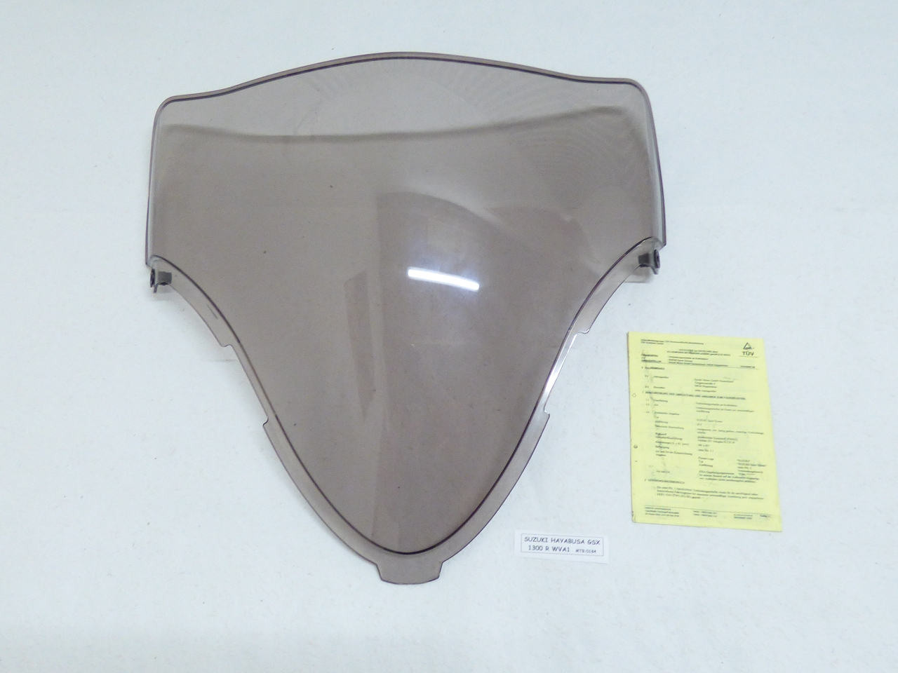 DWBXRRQS Windschutzscheiben Motorrad Kompatibel Mit Suzuki