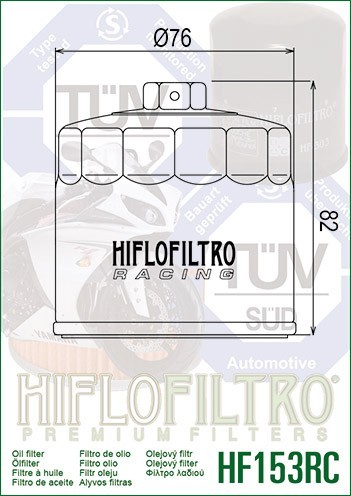 Hiflo Ölfliter HF153RC
