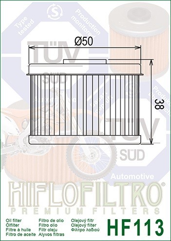 Hiflo Ölfliter HF113