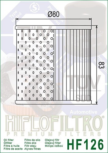Hiflo Ölfliter HF126