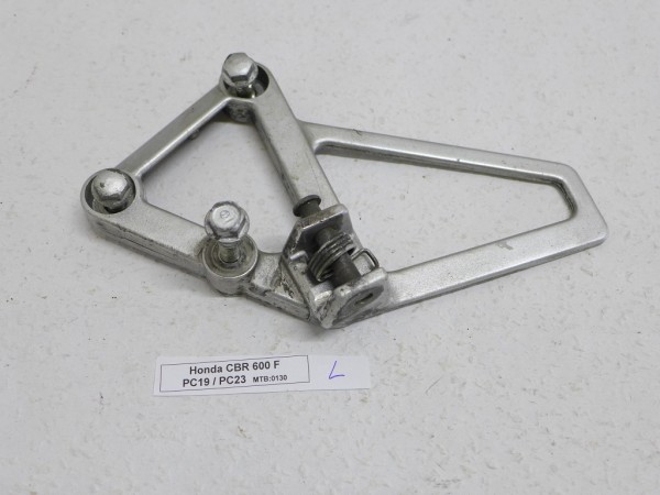 Honda CBR 600F PC19 PC23 Rastenaufnahme Fahrer links