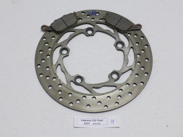 Yamaha FZ6 Fazer Bremsscheibe hinten