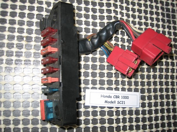 Honda CBR 1000 SC21 FUSE Sicherungskasten Junction Box