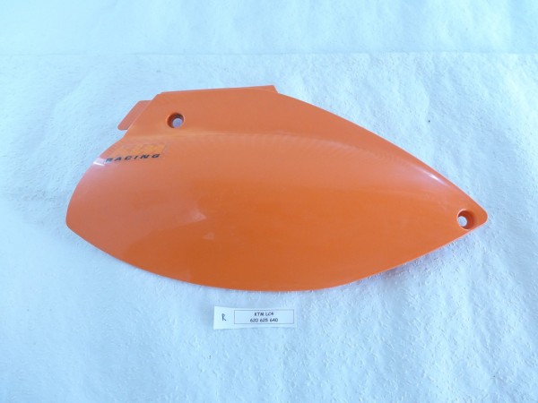 KTM LC 400 Heckverkleidung rechts orange