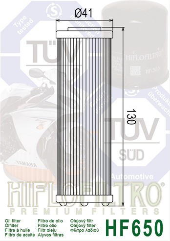 Hiflo Ölfliter HF650