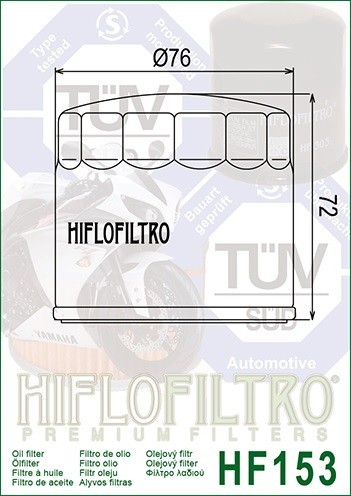 Hiflo Ölfliter HF153