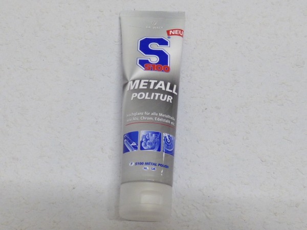 S100 Metall Politur Alu Chrom Edelstahl 100ml