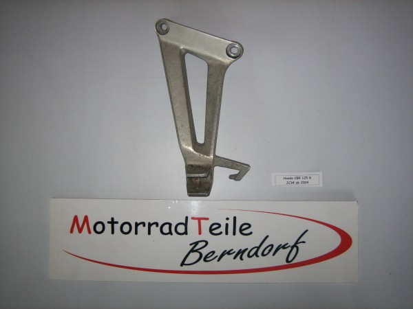 Honda CBR 125 R Rastenhalterung Sozius links gut