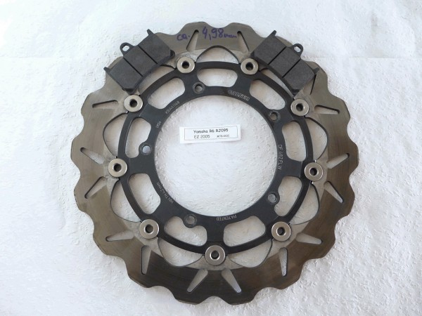 Yamaha YZF R6 RJ095 Bremsscheibe Wave vorn links