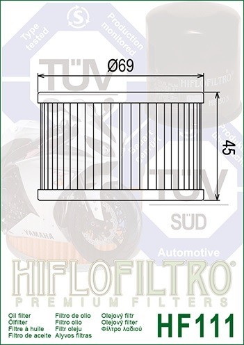 Hiflo Ölfliter HF111