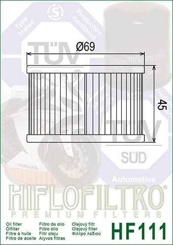 Hiflo Ölfliter HF111