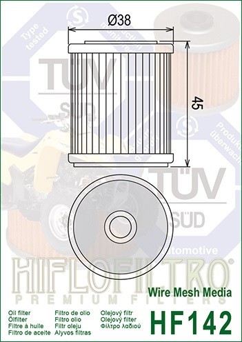 Hiflo Ölfliter HF142