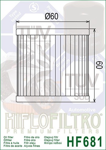 Hiflo Ölfliter HF681