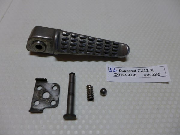 Kawasaki ZX-12R ZXT20A Soziusraste links