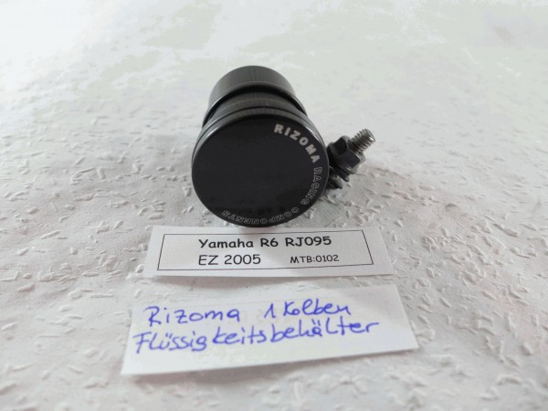 Yamaha YZF R6 RJ095 Ausgleichsbehälter Bremsflüssigkeit Rizoma