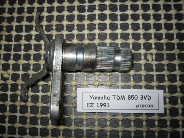 Yamaha TDM 850 3VD Fußbremshebel Aufnahme