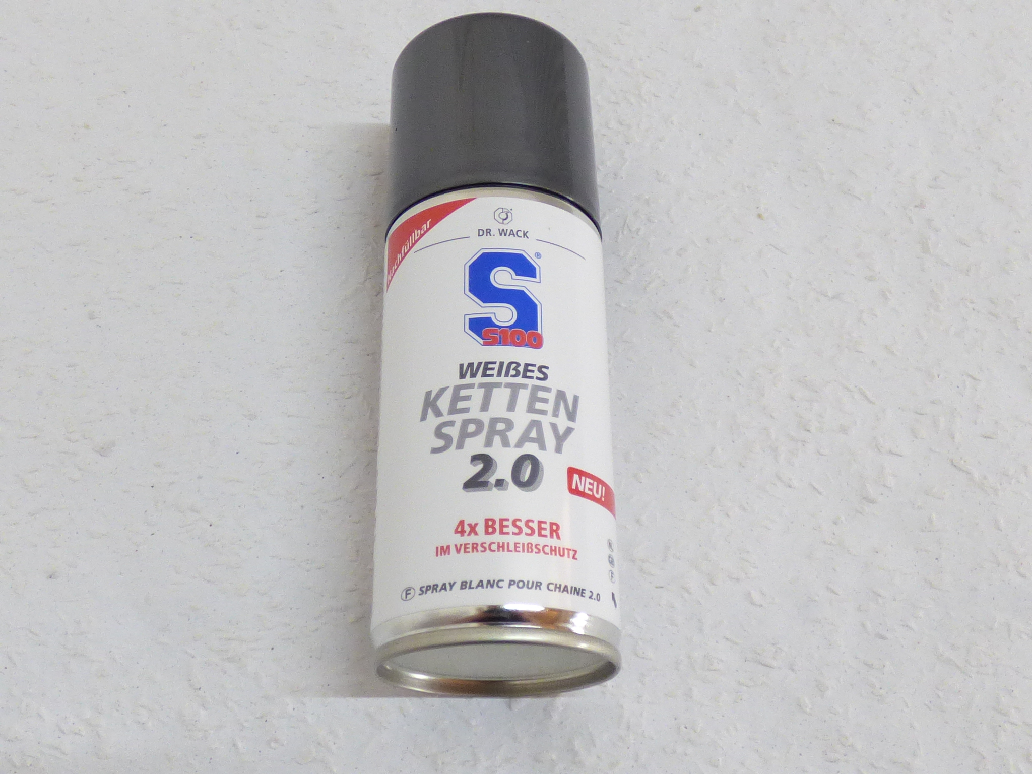 S100 Weisses Kettenspray 2.0 100 ml | MotorradTeile Berndorf