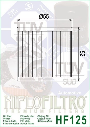 Hiflo Ölfliter HF125