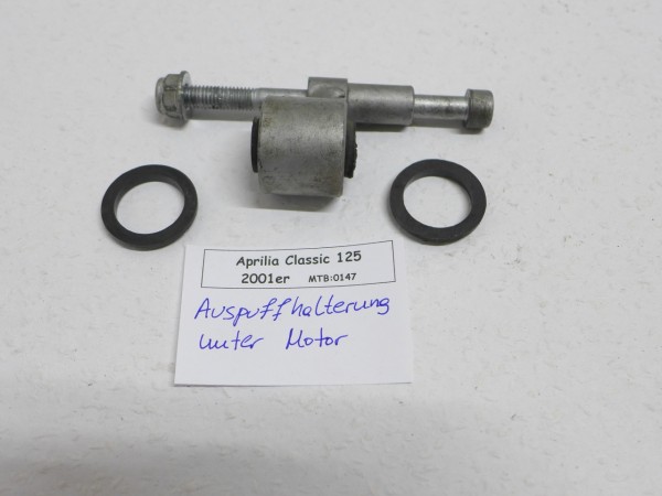 Aprilia Classic 125 MF Auspuffhalterung unter Motor