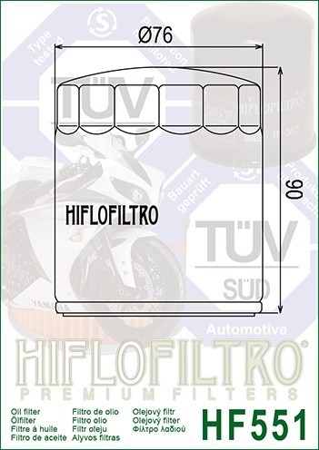 Hiflo Ölfliter HF551
