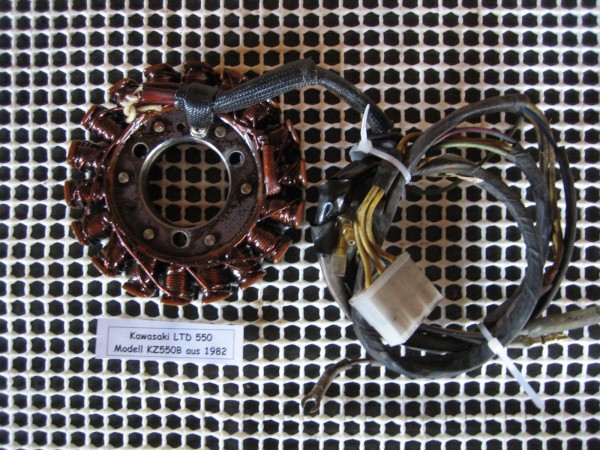 Kawasaki LTD 550 KZ550B Spule Stator