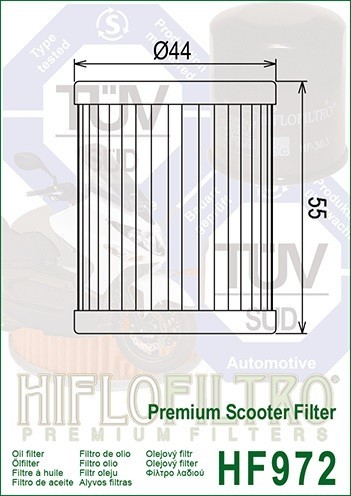 Hiflo Ölfliter HF972