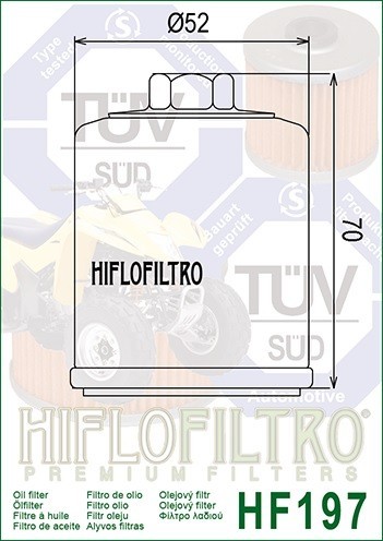 Hiflo Ölfliter HF197