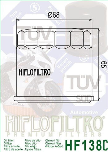 Hiflo Ölfliter HF138C