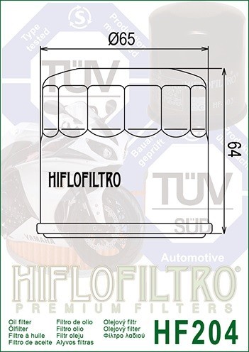 Hiflo Ölfliter HF204C