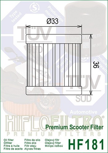 Hiflo Ölfliter HF181
