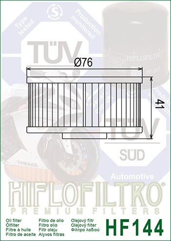 Hiflo Ölfliter HF144