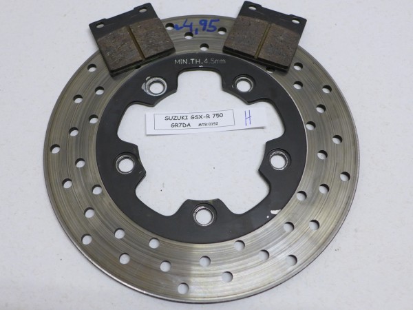 Suzuki GSX-R 750 GR7DA Bremsscheibe hinten