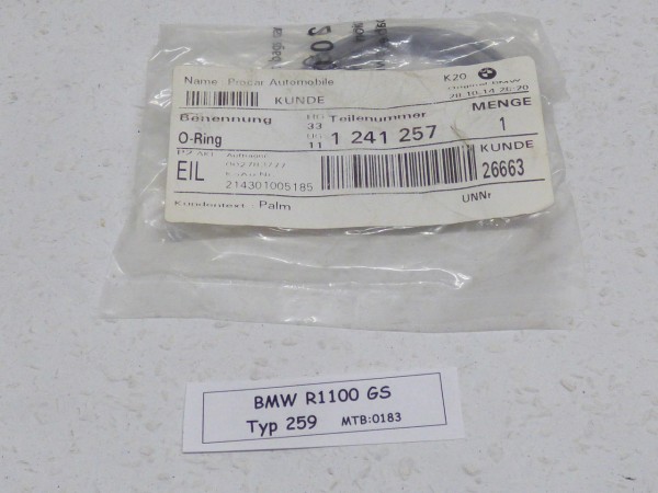 BMW R 1100GS 259 ORing 1241257