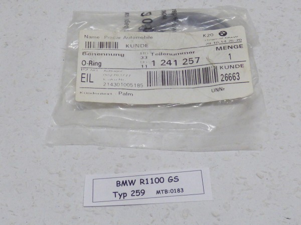 BMW R 1100GS 259 ORing 1241257