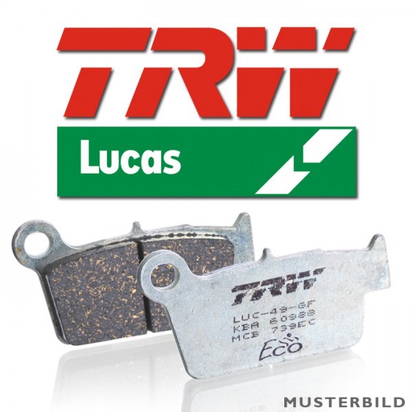 TRW Lucas Scheiben Bremsbelag MCB780 