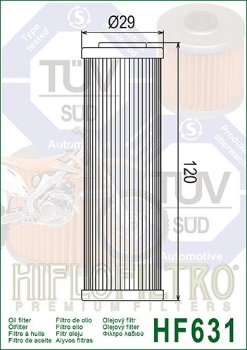 Hiflo Ölfliter HF631