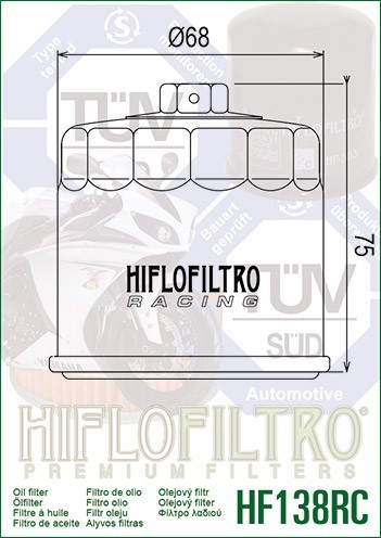 Hiflo Ölfliter HF138RC