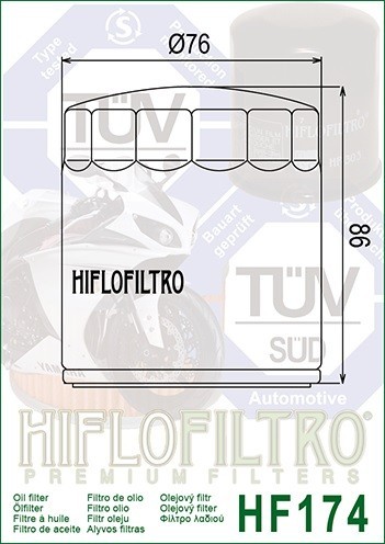 Hiflo Ölfliter HF174C
