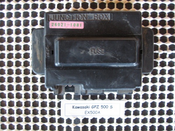 Kawasaki GPZ 500 FUSE Sicherungskasten