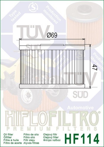 Hiflo Ölfliter HF114